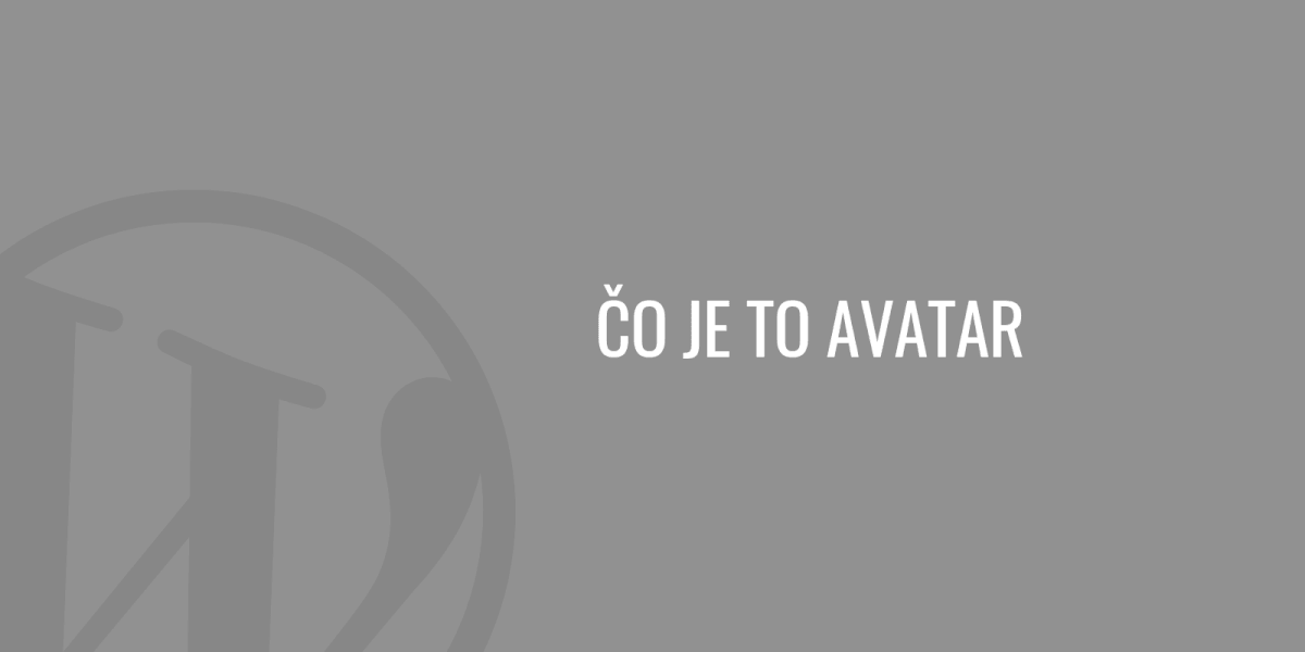 Co to jest awatar