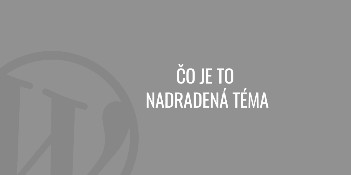 Jaki jest temat nadrzędny