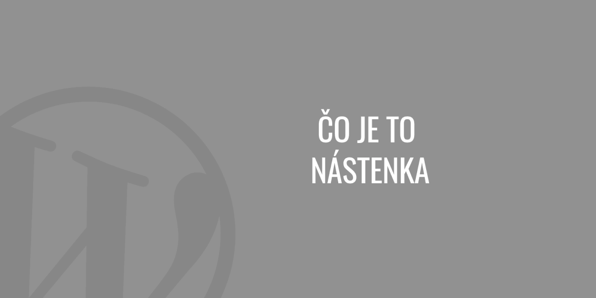 Co to jest tablica ogłoszeń