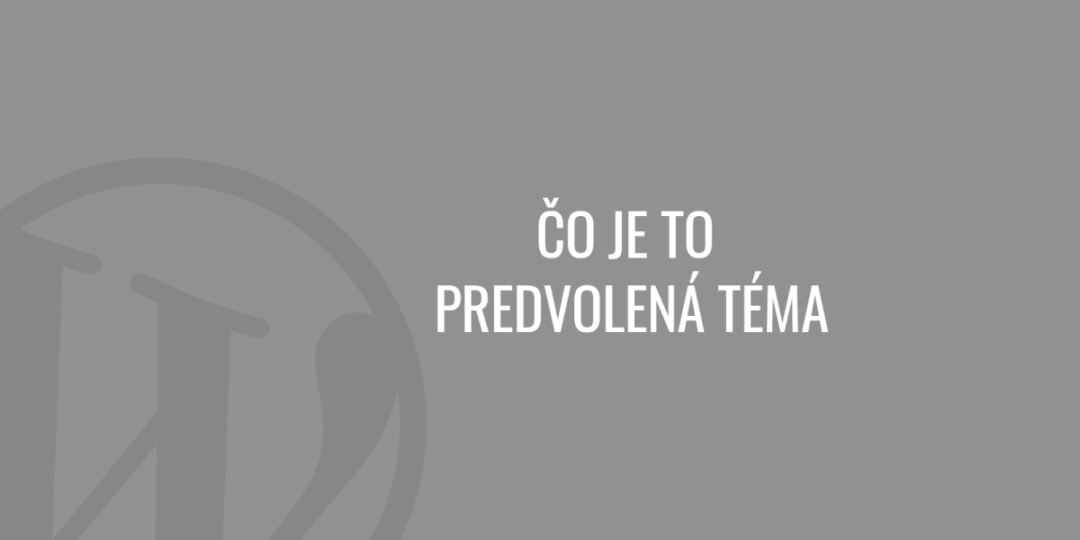 Jaki jest motyw domyślny