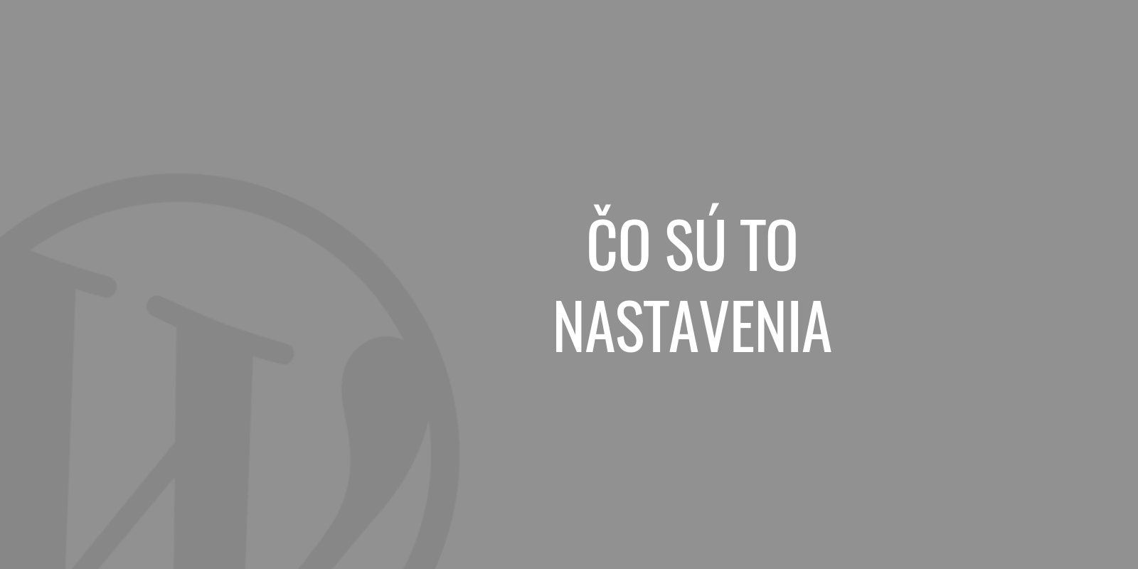 Jakie są ustawienia