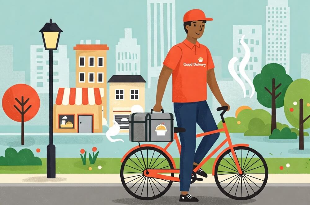 dostarczanie jedzenia